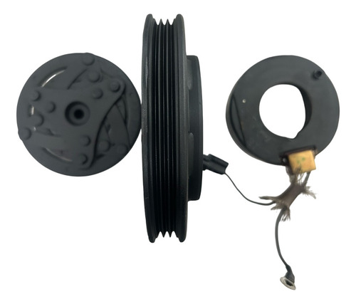 EMBREAGEM COMPRESSOR RENAULT KWID POLIA 3PK FRONTAL BOBINA