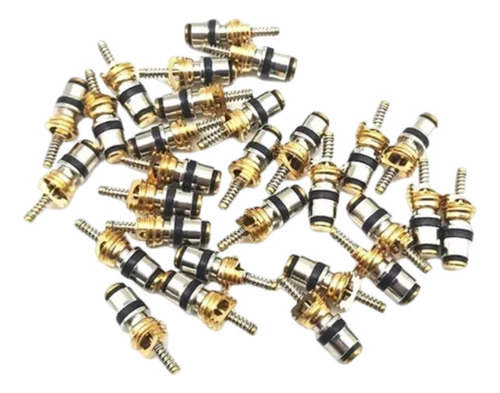 NÚCLEO VÁLVULA SCHRADER M8 AR COND PALIO CLIO PEUGEOT 10PÇS