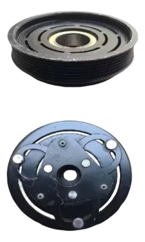 Polia E Cubo Compressor Calsonic Sandero Logan Duster