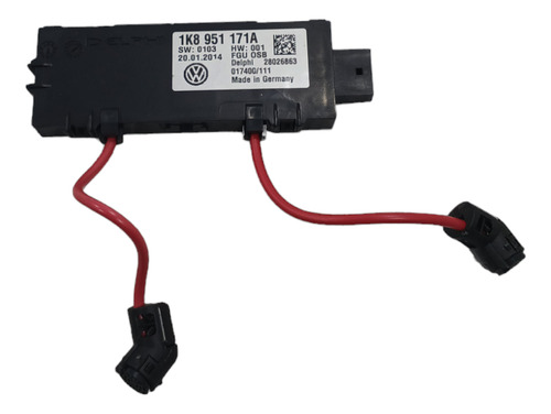 SENSOR CENTRAL ULTRASSOM ALARME VW AMAROK 2011 A 2016