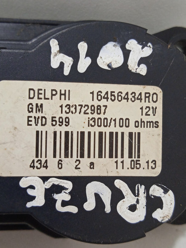 MOTOR ATUADOR CAIXA DE AR GM CRUZE 2014 USADO 