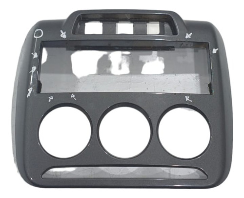 MOLDURA DO RADIO CENTRAL CITROEN C3 2021/2016 COM DETALHE