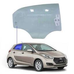 Vidro Porta Traseira Direita HB20 2013 a 2019 Hatch 