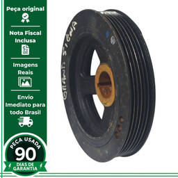 POLIA VIRABREQUIM JEEP COMPASS 2.0 FLEX 2017 A 2021 ORIGINAL