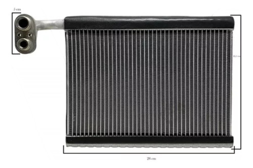 EVAPORADOR MITSUBISHI L200 TRITON SPORT 2017 FLUXO PARELELO