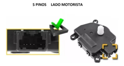MOTOR ATUADOR FORD ECOSPORT KA NEW FIESTA 2010 A 2019