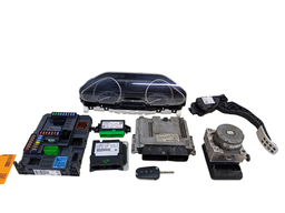 KIT MODULO INJEÇÃO PEUGEOT 208 GT 1.6 TURBO THP 2017 C/CHAVE