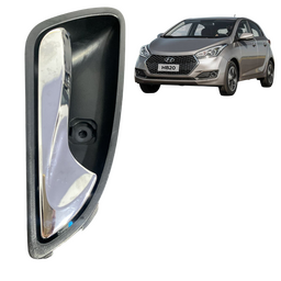 Maçaneta Puxador Gatilho Cromada Hb20 Direita Original Diant