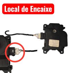PLUG MOTOR ATUADOR AR CONDICIONADO LIFAN X60 2018 1.8 AUT