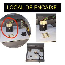 PLUG LUZ TETO CORTESIA LIFAN X60 1.8 2018 AUT