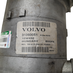COMPRESSOR AR VOLVO XC60 2.0 2012 A 2014 31393051