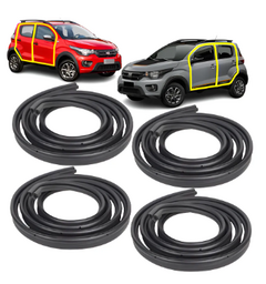 Borracha Porta Traseira Direita (Carroceria) Mobi 2017/