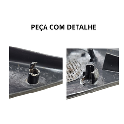 ACABAMENTO INTERNO RETROVISOR DIREITO FIAT PALIO 1996 A 2002