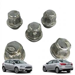 KIT 5 PORCAS RODA FORD FOCUS 2014 A 2019 ORIGINAL