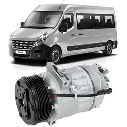 COMPRESSOR AR MASTER 2.3 DIESEL 13 ATÉ 20 SENTRA 07 ATÉ 13