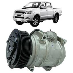 COMPRESSOR AR CONDICIONADO HILUX SW4 2.5/3.0 06 A 15 DELPHI