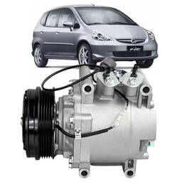 COMPRESSOR AR CONDICIONADO HONDA FIT 1.4 GAS 2004 A 2008