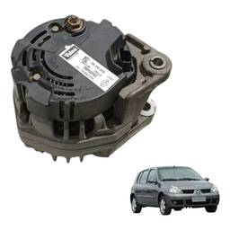 Alternador Clio Kangoo Peugeot 206 1.0 99 a 2006 75A (usado)