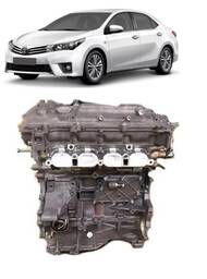 609 - Motor Parcial Corolla 1.8 16v Flex 2012 a 2019 