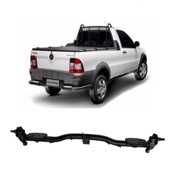 Eixo Traseiro Fiat Strada 1999 a 2010 2011 2012 2013 S/ Abs 