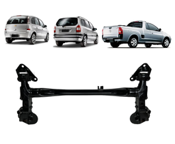 EIXO TRASEIRO ZAFIRA MERIVA 2001 A 2012 MONTANA ATÉ 2010