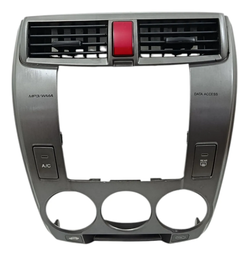 Moldura Painel Central Com Difusor Ar Honda City 2009 2014
