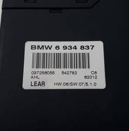 MÓDULO DE CONTROLE DE LUZ FAROL BMW X5 E53 CÓDIGO 6934837