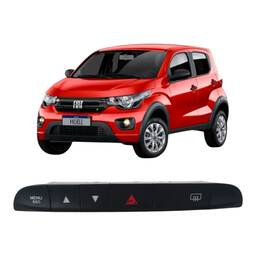 Botão Pisca Alerta C/desembaçador Fiat Mobi 2017 2023