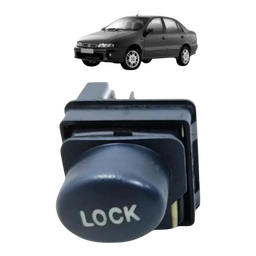 Botão Comando Lock Trava Vidro Fiat Marea Brava 1998 A 2005