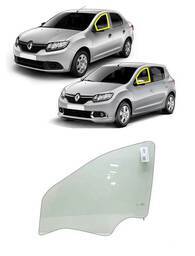 Vidro Porta Dianteira Esquerda Sandero 2015/ Logan 2014/2024