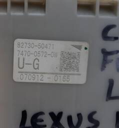 CAIXA FUSÍVEL LEXUS LS 460 4.6 V8 LADO ESQUERDO 8273050471