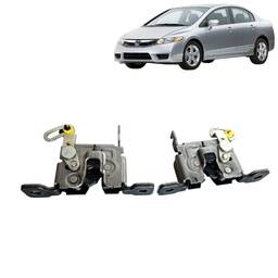 Par-fechadura Trava Banco Traseiro Honda Civic Lxl 2012