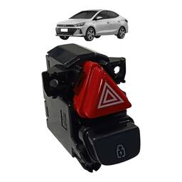 Botão Pisca Alerta Trava Central Portas Hyundai Hb20
