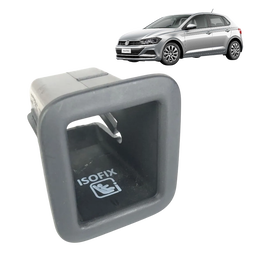 Acabamento Isofix Vw Polo 1.0 2018 Tsi 6ea887233