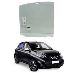 VIDRO PORTA TRASEIRA DIREITA MARCH 2012 A 2020