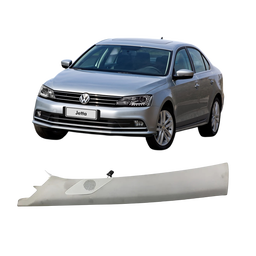 Acabamento Esquerdo Coluna Parabrisa Vw Jetta 2015 5c6867233