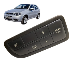 Botão Farol Milha Desembaçador Fiat Palio Siena 09/14