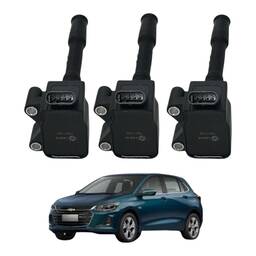 Kit 3 Bobina Ignição Chevrolet Onix Turbo 55515915