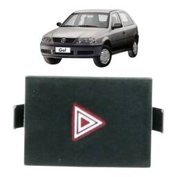 Botão Pisca Alerta Vw Gol Parati Saveiro G3 G4 99 2012 37795