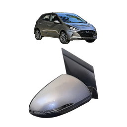 Retrovisor Direito HB20 2020 2021 2022/.. Elétrico C/Pisca