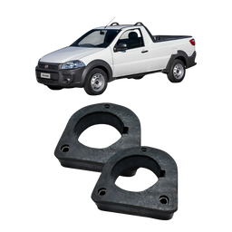 Par Calço Mola Dianteiro Pick-up Strada Elevar