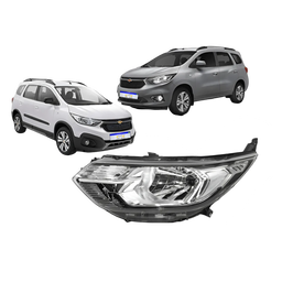 Farol Esquerdo Spin 2019 2020 a 2024 S/ Led