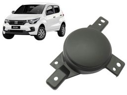Tampa Moldura Farol Milha Fiat Mobi Esquerdo Original Preto