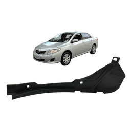 Guia Parachoque Traseiro Direito Corolla 2009 a 2014