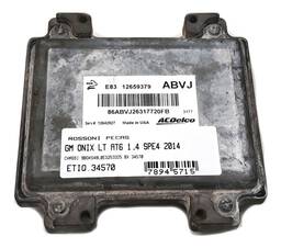 KIT MÓDULO INJEÇÃO ONIX MONTANA 1.4 E83 12659379 ABVJ