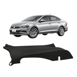 Moldura Soleira Banco Tras Direita Vw Polo Virtus 2018/2022