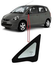 Vidro Óculos Dianteiro Esquerdo Honda Fit 2004 2005 a 2008