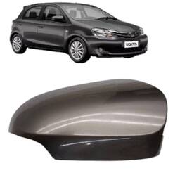 Capa Retrovisor Direito Etios 2014 a 2021 C/ Pisca Branco