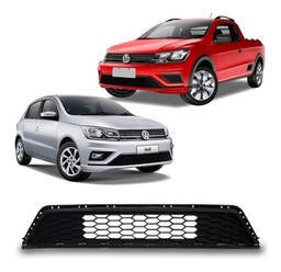 Grade Inferior Central Parachoque Diant Gol G8 Saveiro G7