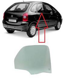 Vidro Porta Traseira Direita Xsara Picasso 2001 a 2011